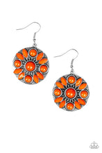 Load image into Gallery viewer, Petal Paradise - Orange Earrings