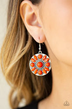Load image into Gallery viewer, Petal Paradise - Orange Earrings