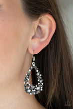 Load image into Gallery viewer, To BEDAZZLE, or Not To BEDAZZLE - Silver Earrings