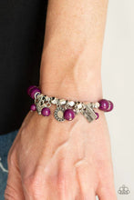 Load image into Gallery viewer, One True Love - Purple Bracelet