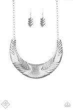 Load image into Gallery viewer, Geographic Goddess - Silver Necklace