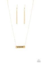 Load image into Gallery viewer, Love One Another - Gold Necklace