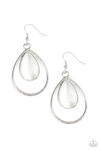 Load image into Gallery viewer, Color Me Cool - White Earrings