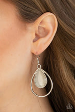 Load image into Gallery viewer, Color Me Cool - White Earrings