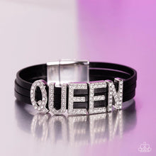 Load image into Gallery viewer, Queen of My Life - Black Bracelet