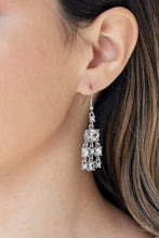 Load image into Gallery viewer, Demurely Divine - White Earrings