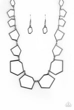 Load image into Gallery viewer, Full Frame Fashion - Black Gunmetal Necklace