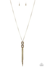 Load image into Gallery viewer, Times Square Stunner - Brass Necklace