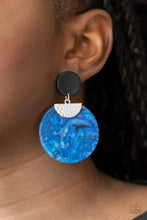 Load image into Gallery viewer, Really Retro-politan - Blue Post Earrings