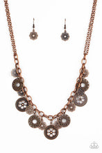 Load image into Gallery viewer, Meadow Masquerade - Copper Necklace