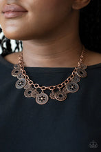 Load image into Gallery viewer, Meadow Masquerade - Copper Necklace