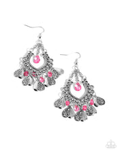 Load image into Gallery viewer, Musical Gardens - Pink Earrings