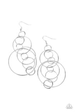 Load image into Gallery viewer, Running Circles Around You - Silver Earrings