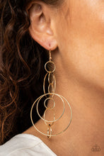 Load image into Gallery viewer, Running Circles Around You - Gold Earrings