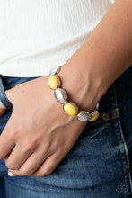 Load image into Gallery viewer, Decadently Dewy - Yellow Bracelet