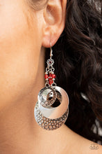 Load image into Gallery viewer, Wanderlust Garden - Red Earrings