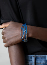 Load image into Gallery viewer, Magnetically Modern - Blue Bracelet