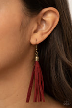 Load image into Gallery viewer, Feel at HOMESPUN - Red Necklace