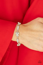 Load image into Gallery viewer, Social GLISTENING - White Bracelet