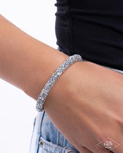 Load image into Gallery viewer, Roll Out The Glitz - Silver Bracelet
