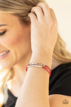 Load image into Gallery viewer, What a WANDER-ful World - Red Bracelet