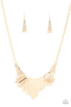 Load image into Gallery viewer, Happily Ever AFTERSHOCK - Gold Necklace