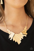 Load image into Gallery viewer, Happily Ever AFTERSHOCK - Gold Necklace