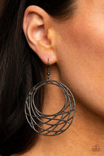 Load image into Gallery viewer, Urban Lineup - Black Gunmetal Earrings