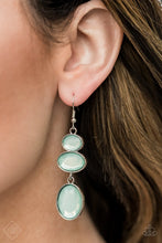 Load image into Gallery viewer, Tiers Of Tranquility - Blue Earrings