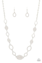 Load image into Gallery viewer, Working OVAL-time - Silver Necklace