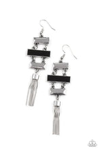 Load image into Gallery viewer, Mind, Body, and SEOUL - Black Earrings