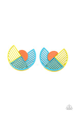 Load image into Gallery viewer, Its Just an Expression - Blue Post Earrings