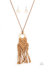 Load image into Gallery viewer, Crafty Couture - Brown Necklace