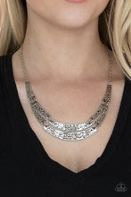 Load image into Gallery viewer, Stick To The ARTIFACTS - Silver Necklace