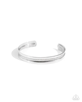 Treaded Tundra - Silver Bracelet