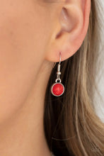Load image into Gallery viewer, Heavenly Teardrops - Red Necklace