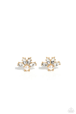 Stellar Showcase - Gold Post Earrings