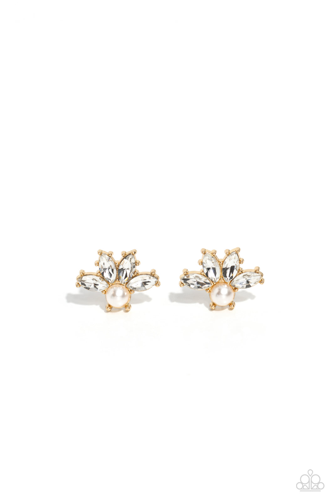 Stellar Showcase - Gold Post Earrings