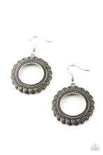 Load image into Gallery viewer, Mayan Mardi Gras - Silver Earrings