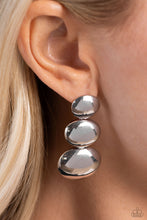 Load image into Gallery viewer, Futuristic Fantasy - Silver Earrings