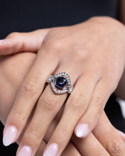 Load image into Gallery viewer, Undefeated Dazzle - Blue Dainty Ring
