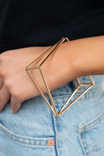 Load image into Gallery viewer, In Another Dimension - Gold Bracelet