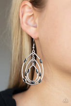 Load image into Gallery viewer, Rippling Rapport - Black Earrings