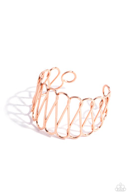 Wickedly Wired - Copper Bracelet