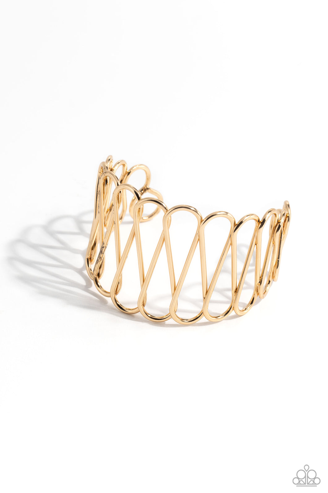 Wickedly Wired - Gold Bracelet