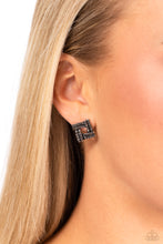 Load image into Gallery viewer, Times Square Scandalous - Silver Post Earrings