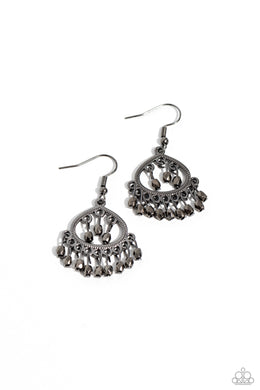 Persian Persuasion - Black Gunmetal Earrings