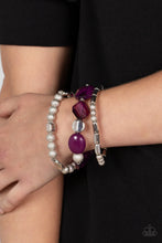 Load image into Gallery viewer, Marina Magic- Purple Set of Bracelets