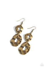 Load image into Gallery viewer, Gallery Gravitas - Brass Earrings