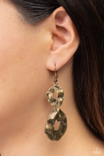Load image into Gallery viewer, Gallery Gravitas - Brass Earrings